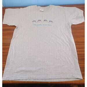 Minnesota Swat Team Medium Grey T-shirt Mosquitoes Funny Humorous Shirt